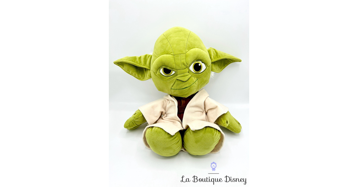 Peluche Yoda XXL Star Wars Disney Nicotoy Maitre Jedi vert grand format cm - Peluches/Peluches 